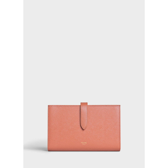 Women's Large Strap Wallet - Terracotta