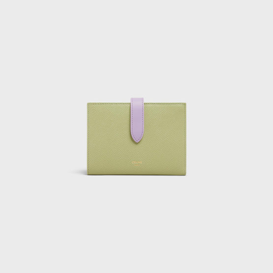 Women's Medium Strap Wallet - Sage/Lilas