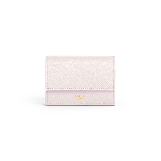 Women's Folded Compact Wallet - Lavender Grey