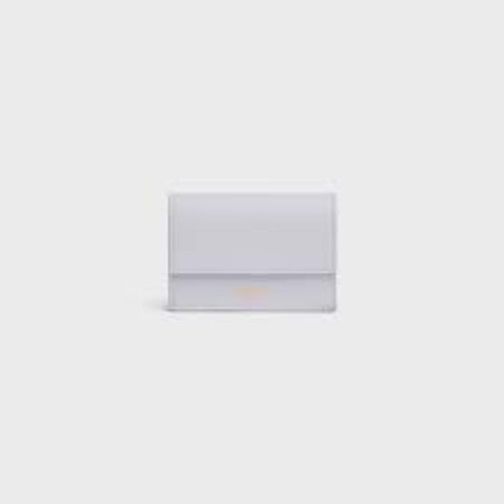 Women's Folded Compact Wallet - Light Grey