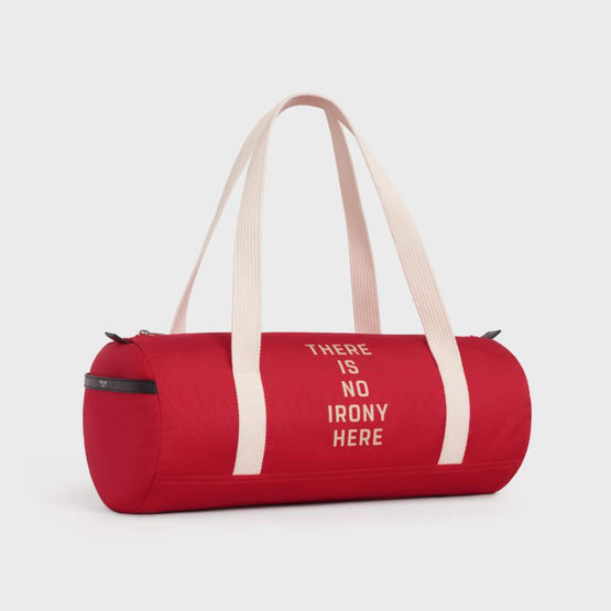Men's Medium Duffle Bag - Red