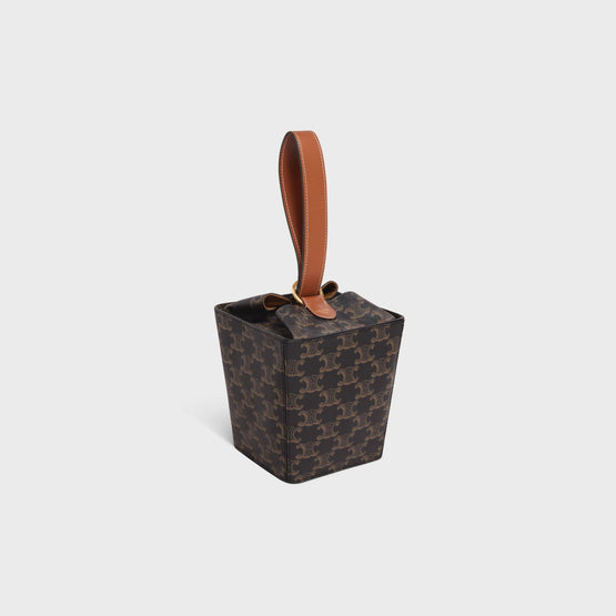 Women's Strap Box Bag - Tan