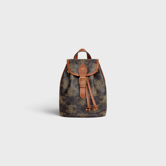 Women's Mini Folco Backpack - Tan