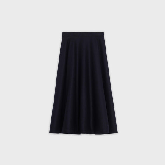 Women's Portefeuille 70s Skirt - Navy