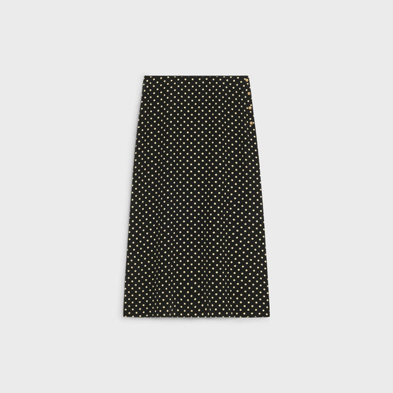 Women's Lingerie Skirt - Black/Off White
