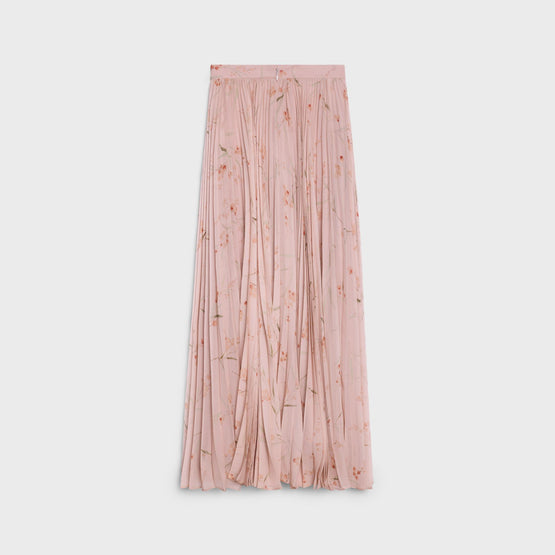 Women's Plisse Soleil Skirt - Rose Fanee/Kaki/Brun