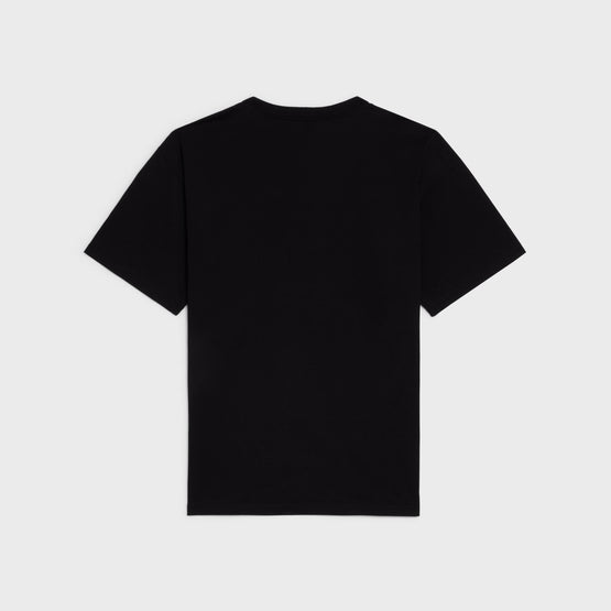 Men's Loose Boy Flock Studs T-Shirt - Black/White