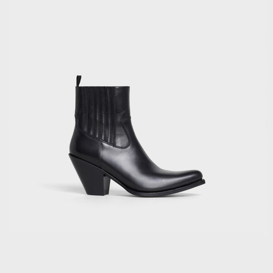 Women's 80 Celine Berlin Ankle Boots - Black