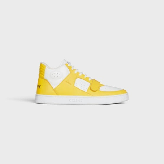 Men's Ct-02 Mid Sneakers w/ Scratch - Optic White/Yellow