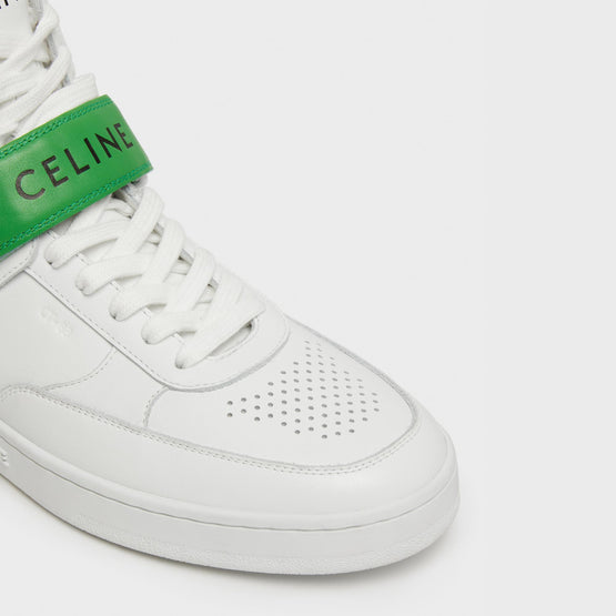 Women's Ct-03 High Sneakers w/ Scratch - Optic White/Green