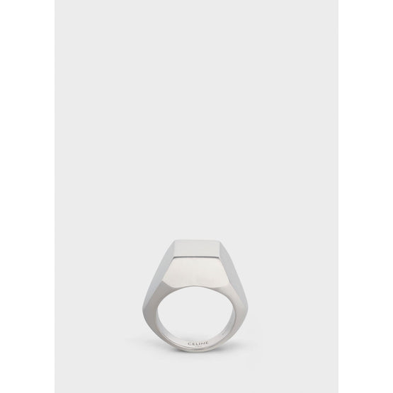 Men's Pentagon Ring - Silver