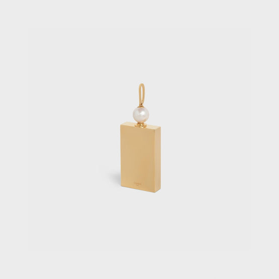 Women's Perfume Pendant - Gold/Ivory