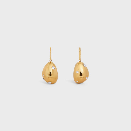 Women's Pebbles Earrings - Gold