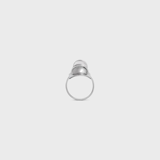 Men's Helmet Ring - Silver