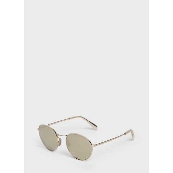 Men's Metal Frame 06 Sunglasses - Silver/Silver