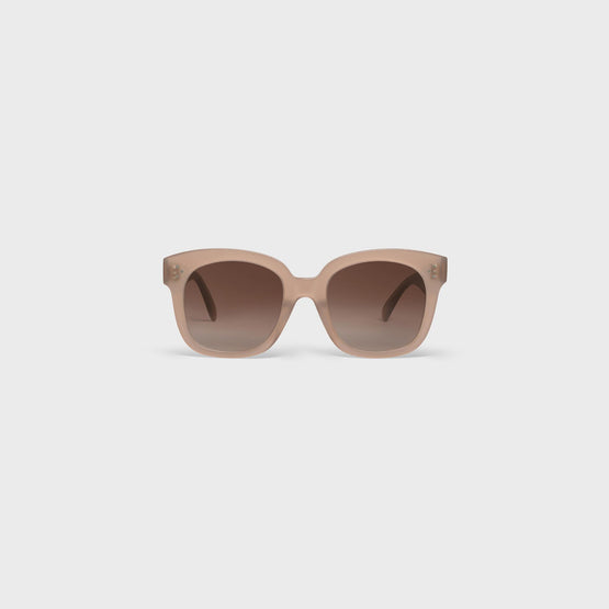 Women's Square S181 Sunglasses - Milky Hazelnut