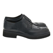 Derby With Perforated Detailing - Men - Black