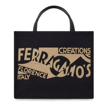 Tote Bag With Logo (M) - Ladies - Black