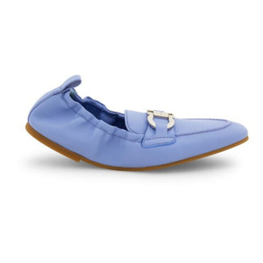 Elasticated Loafer - Ladies - Sky Blue