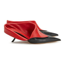 Eva Mule Soft - Ladies - Black/Flame Red