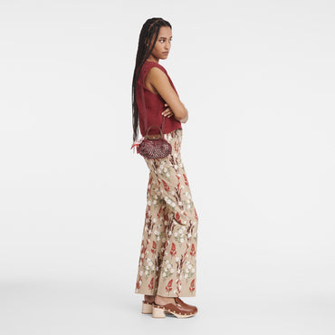 Le Pliage Filet XS Mesh bag - Mahogany