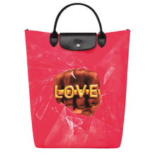 Longchamp x ToiletPaper M Tote bag - Red