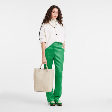 Cabas Longchamp M Tote bag - Linen