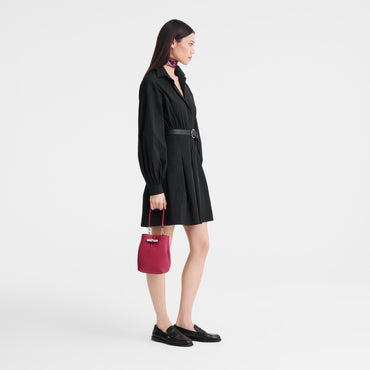 Le Roseau XS Bucket bag - Beetroot