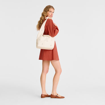 Le Pliage Xtra M Shoulder bag - Ecru