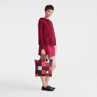 Re-Play L Handbag - Eggplant