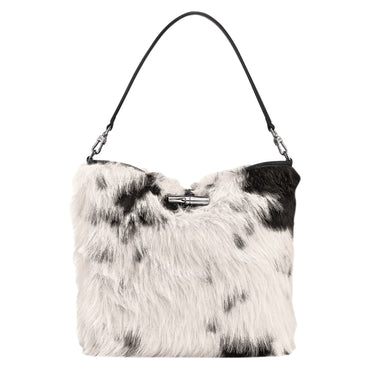 Le Roseau M Hobo bag - Black/White