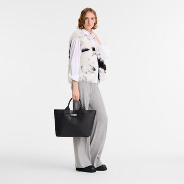 Le Roseau L Tote bag - Black