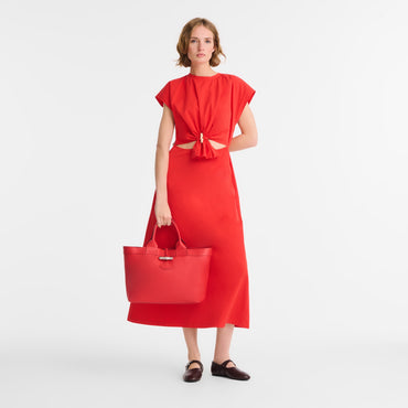 Le Roseau L Tote bag - Red
