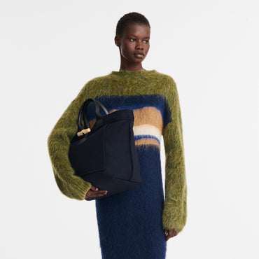 Le Roseau L Tote bag - Navy