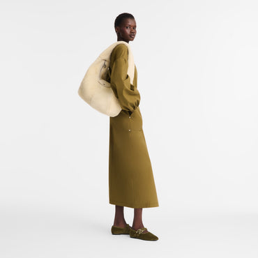 Le Pliage Xtra L Hobo bag - Ecru