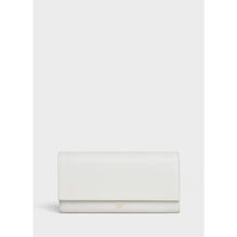 Large Flap Wallet - White