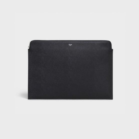 Men Document Holder - Black