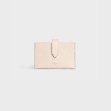 Accordion Card Holder - Powder