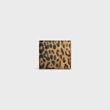 Bi-Fold Wallet With Coin - Leopard