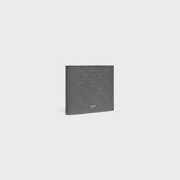 Bi-Fold Wallet With Coin - Anthracite