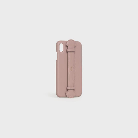 Women Iphone Xs Max Case With Strap - Vintage Pink