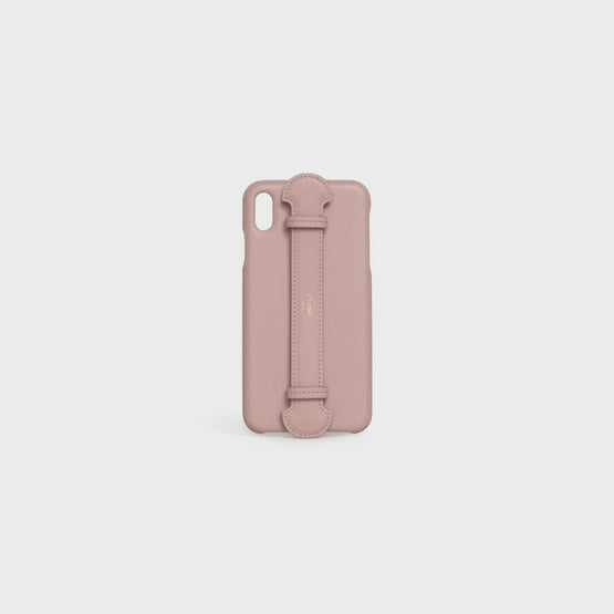 Women Iphone Xs Max Case With Strap - Vintage Pink