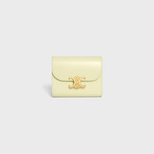 Small Flap Wallet - Light Yellow