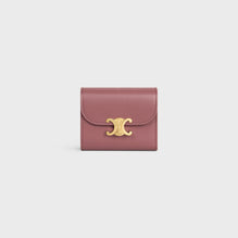 Small Flap Wallet - Vintage Rose