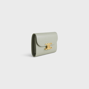 Small Flap Wallet - Light Clay
