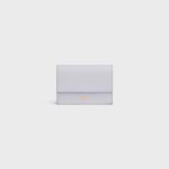 Women Folded Compact Wallet - Light Grey