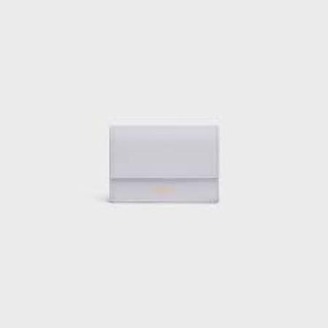 Folded Compact Wallet - Light Grey