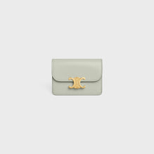 Card Holder With Flap - Light Clay