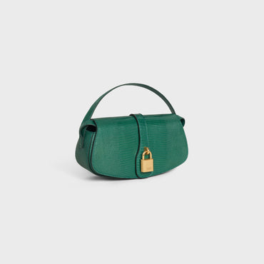 Clutch On Strap - Pine Green