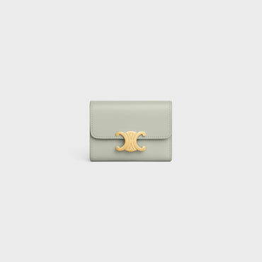 Compact Wallet With Coin - Light Clay